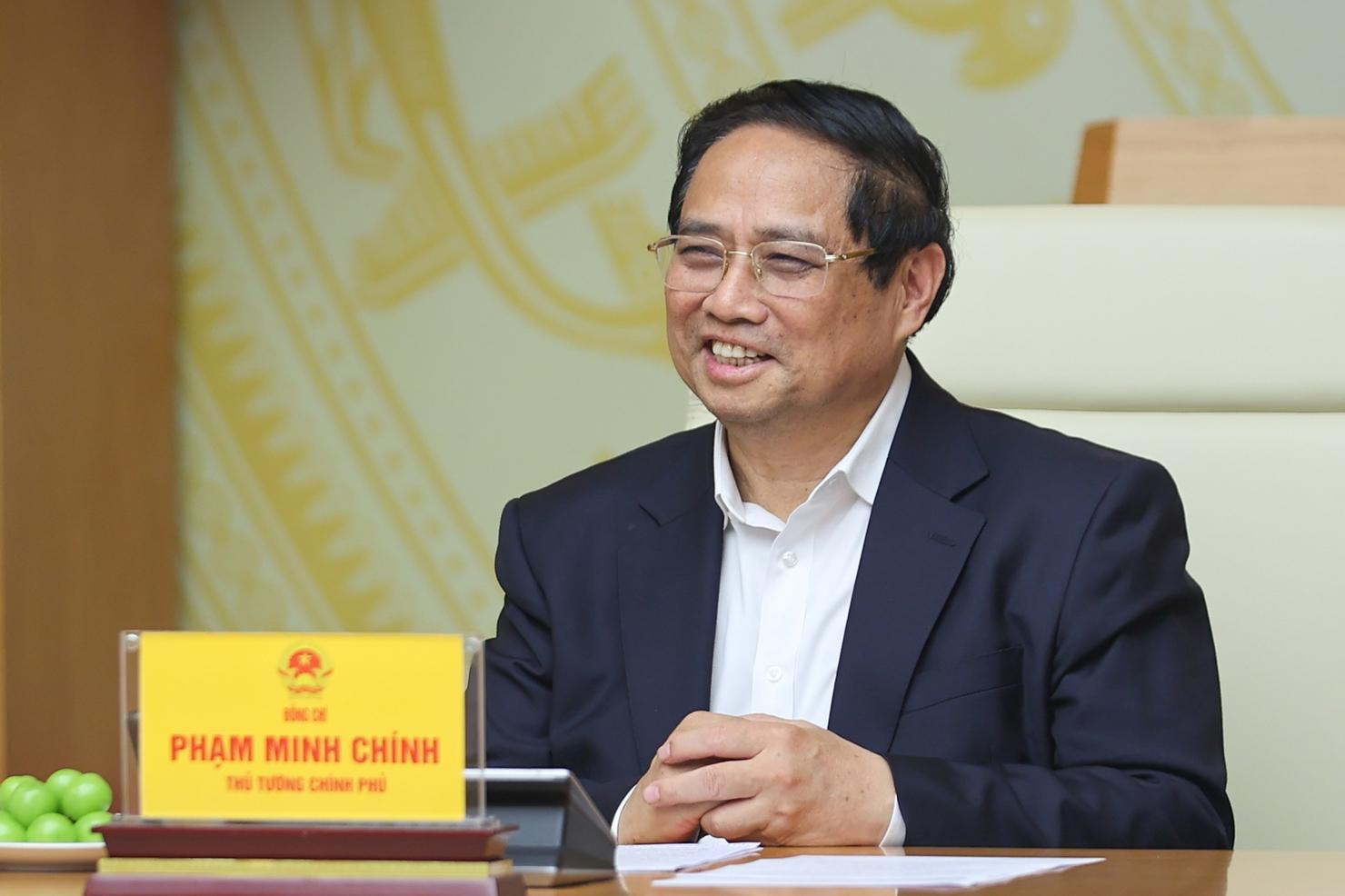 Thủ tướng khẳng định, Chính phủ, Thủ tướng Chính phủ luôn nhận được sự đồng hành, đồng tâm, chung sức, đồng lòng của các cơ quan báo chí, những người làm báo. Ảnh: VGP/Nhật Bắc