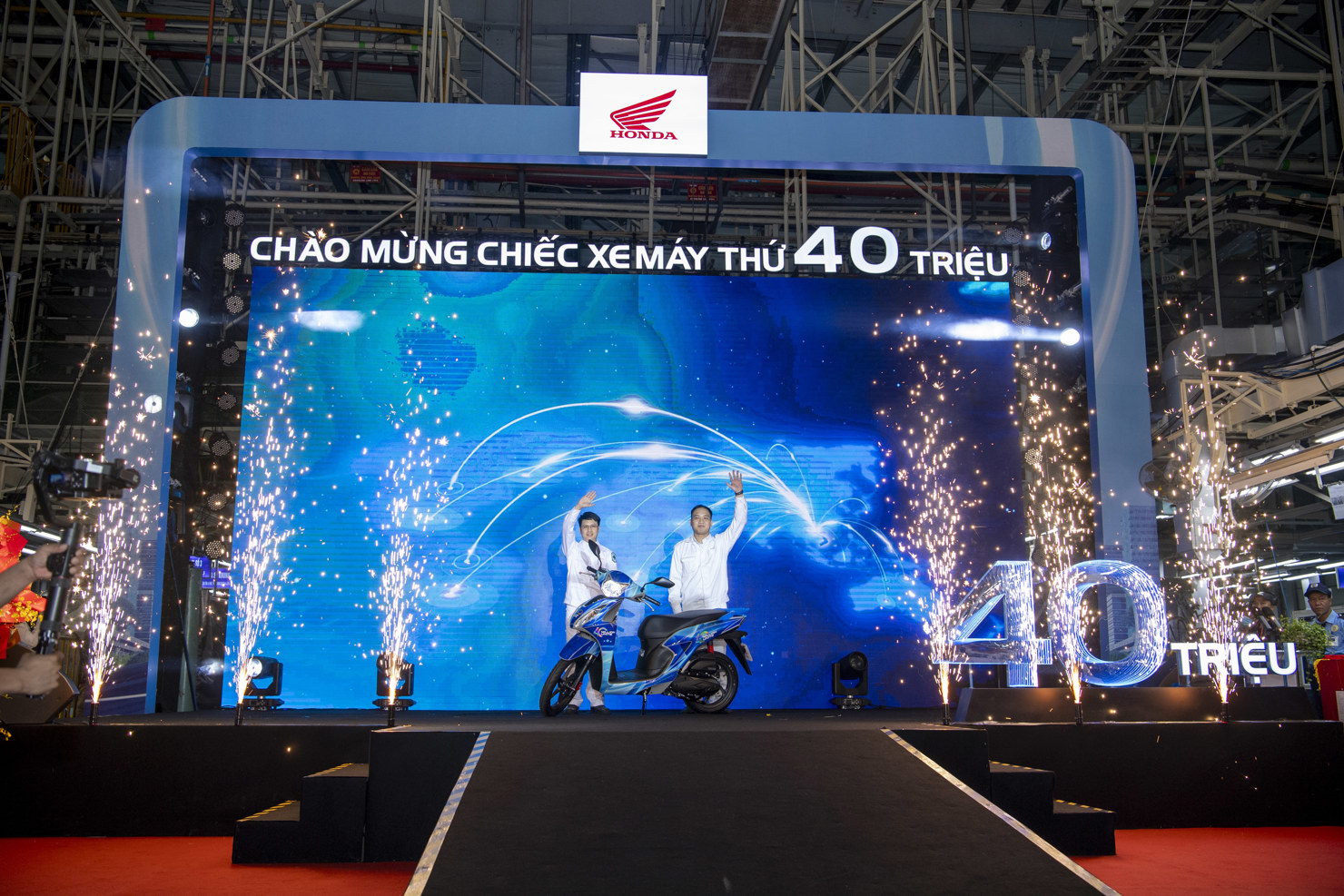 Hiện nhà máy Honda tại Việt Nam đã lắp ráp và cung cấp ra thị trường trong nước tương đương với khoảng 40% dân số Việt Nam.