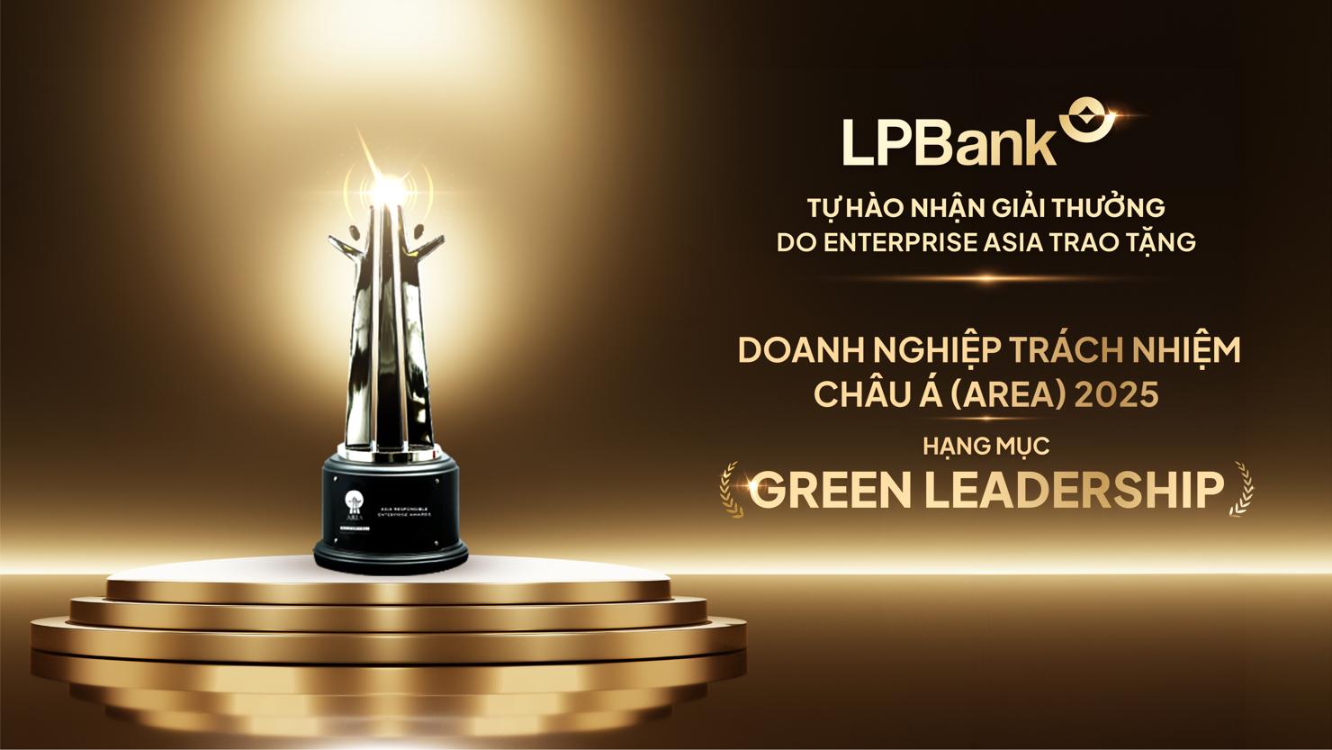 LPBank là ngân hàng duy nhất của châu Á được vinh danh ở hạng mục