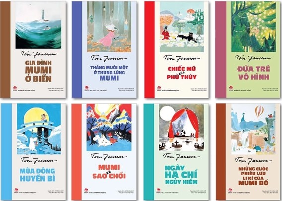 8 cuốn sách Moomin được giới thiệu tới độc giả Việt Nam