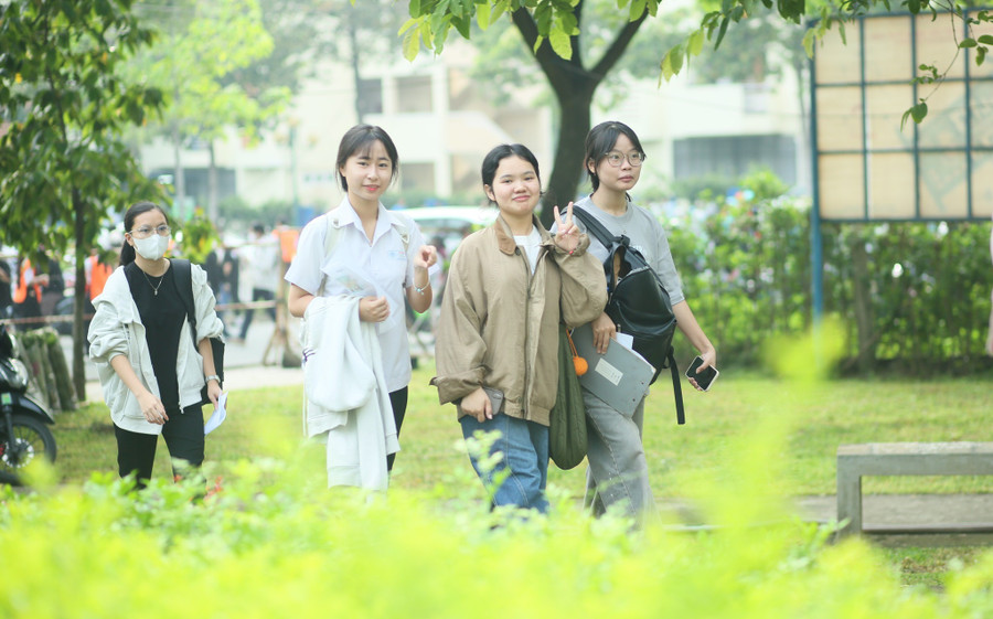 Thí sinh dự thi đánh giá năng lực do Đại học Quốc gia TPHCM tổ chức năm 2025.