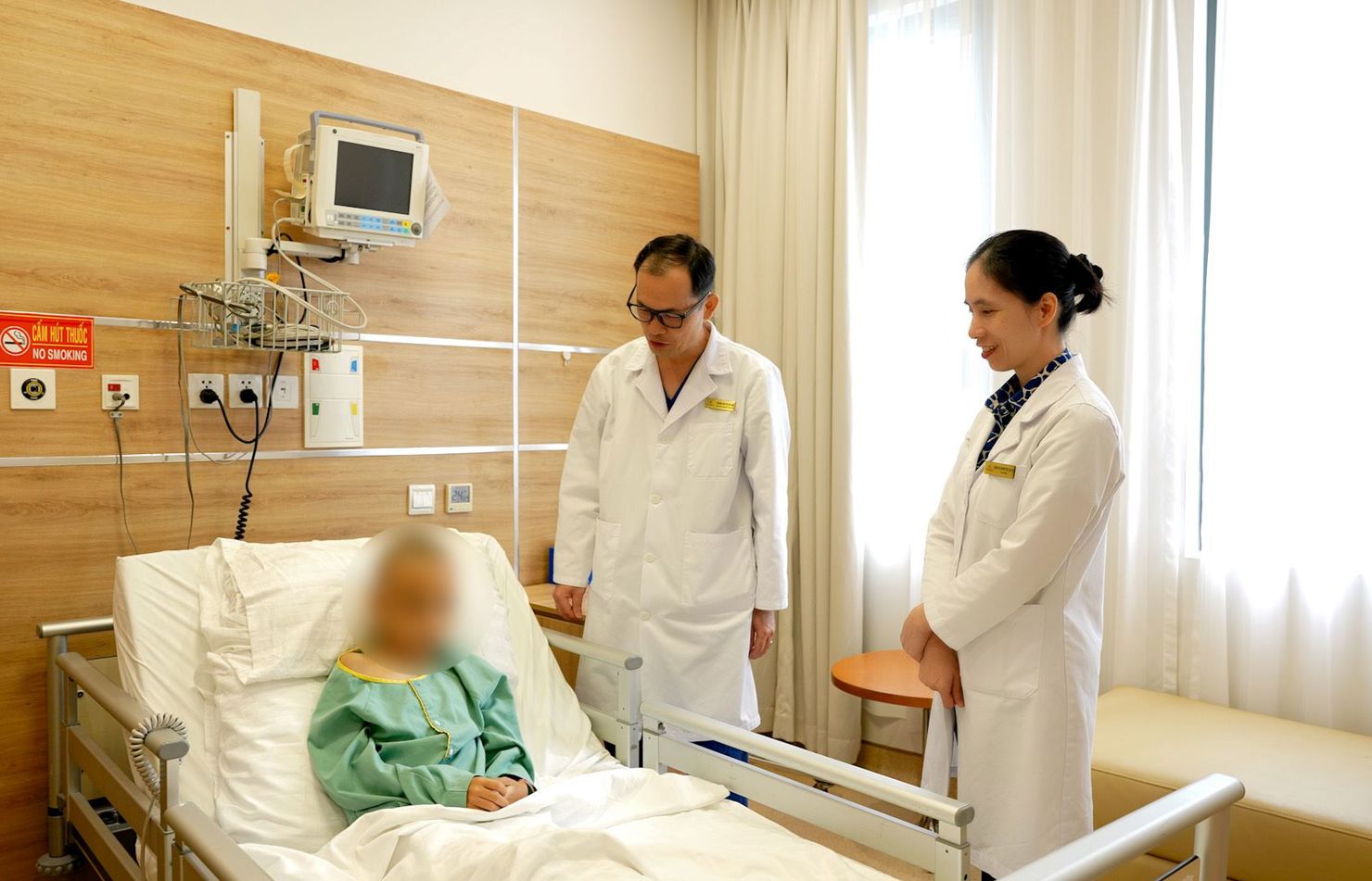 Bé B.Q.K hồi phục nhanh chóng sau phẫu thuật.