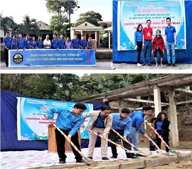 Đoàn Thanh niên Ngành Thống kê tích cực tham gia các phong trào và hoạt động thiện nguyện