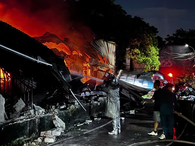 Hiện trường vụ hỏa hoạn