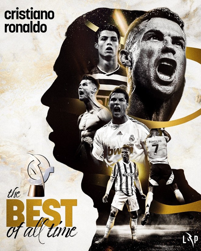 Ronaldo được vinh danh &quot;Cầu thủ hay nhất mọi thời đại&quot;