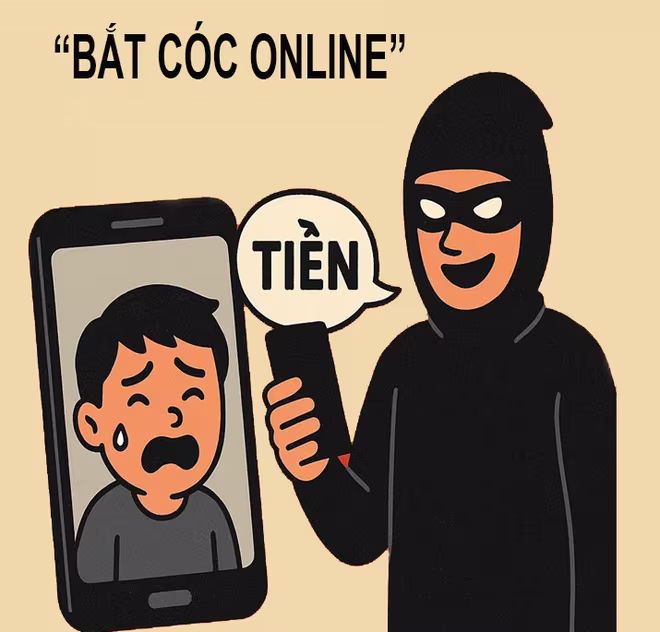Mục tiêu của các đối tượng “bắt cóc online” là tiền của bị hại