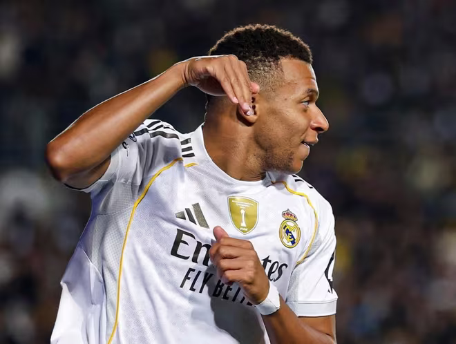Mbappe rực sáng với hattrick, Real Madrid vùi dập Kairat 5-0 ở Champions League