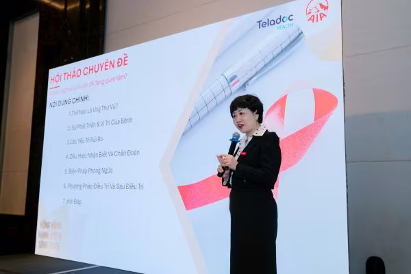 Các chuyên gia của Teladoc Health nhấn mạnh vai trò quan trọng của: phát hiện sớm, lựa chọn phác đồ điều trị chuẩn hóa quốc tế, đồng hành y khoa liên tục và chăm sóc tinh thần trong suốt quá trình trị liệu