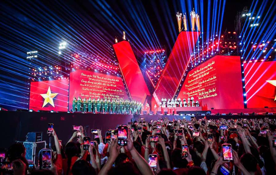 Các concert âm nhạc đang chứng minh rõ sức mạnh của văn hóa Việt khi được 'nâng cánh' bởi công nghệ và sự sáng tạo. Ảnh minh họa: ITN