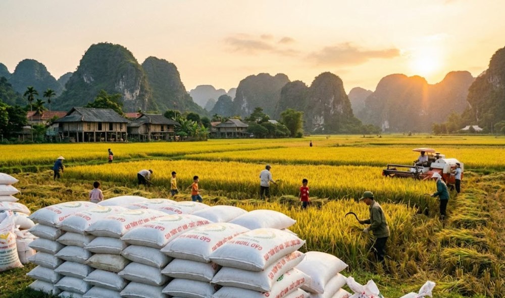 Giá lúa gạo hôm nay 3.12.2025 tăng nhẹ, gạo xuất khẩu ổn định - ảnh 1