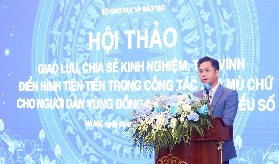 Ông Nguyễn Xuân Thủy – Phó Cục trưởng Cục Giáo dục nghề nghiệp – Giáo dục thường xuyên (Bộ GD&ĐT). img-9263.jpg