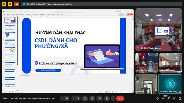 Hỗ trợ các xã, phường trong việc cập nhật, khai thác và ứng dụng các công nghệ trong việc quản lý. 1000045299.jpg