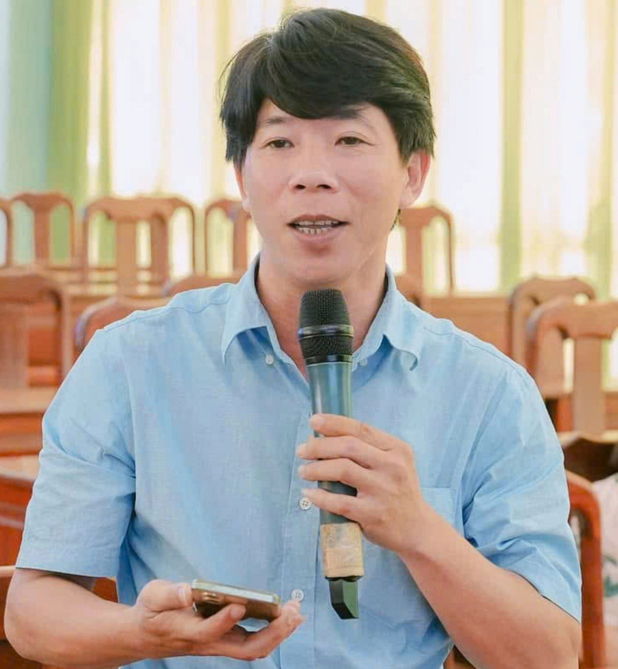 ThS Nguyễn Thanh Sang - Phó Trưởng khoa phụ trách Khoa Sư phạm và Xã hội nhân văn (Trường Đại học Kiên Giang) đồng tình với dự thảo Luật Giáo dục đại học (sửa đổi). Ảnh: NY phe-duyet-chuong-trinh-dao-tao-dai-hoc-1.jpg