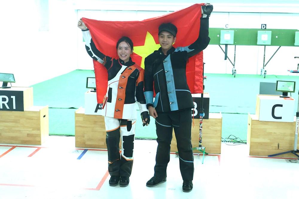 Bắn súng Việt Nam giành HCV đầu tiên tại SEA Games 33 - ảnh 2