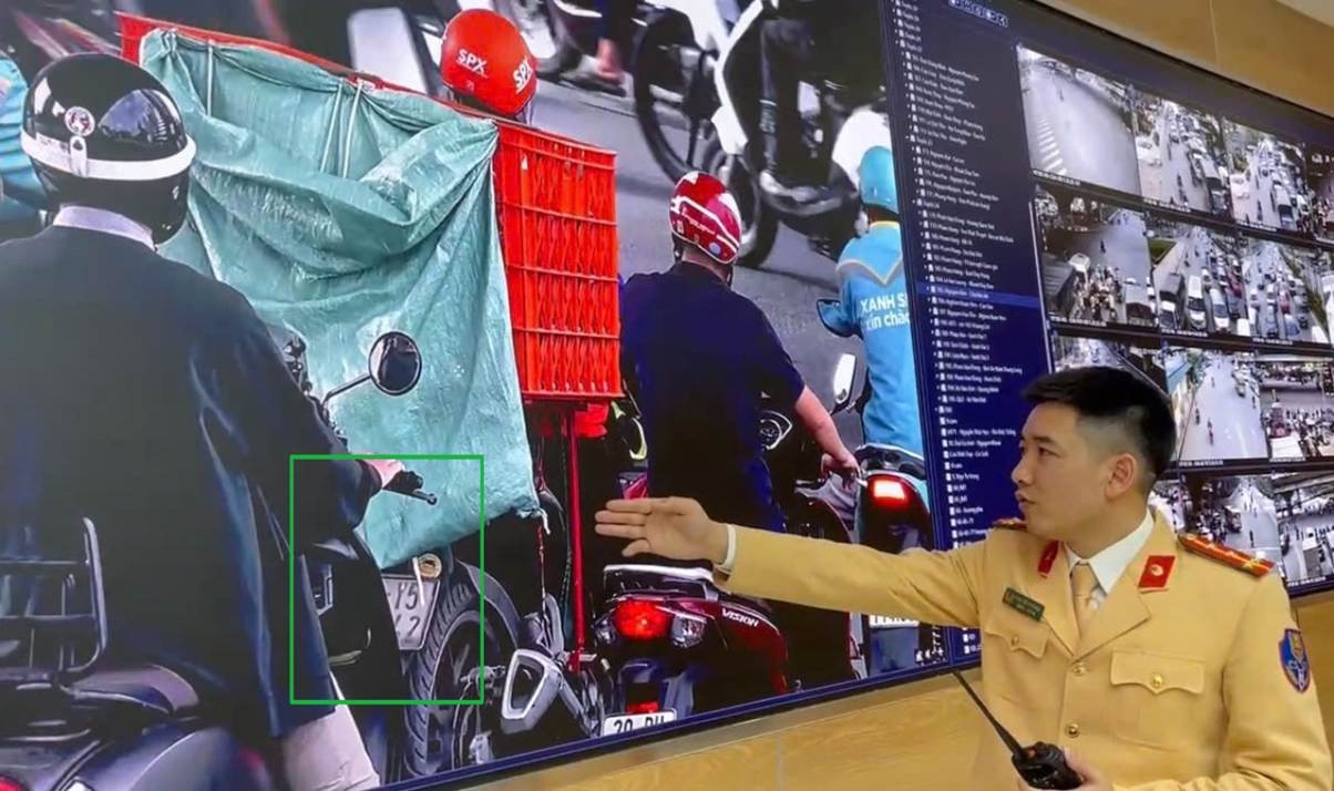 Sử dụng camera AI, Hà Nội phát hiện 545 chủ phương tiện vi phạm, bị phạt nguội