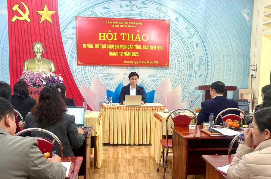 Sở GD&ĐT tỉnh Tuyên Quang đồng hành, hỗ trợ chuyên môn cho các nhà trường, giáo viên trên địa bàn tỉnh. 1000045997.jpg