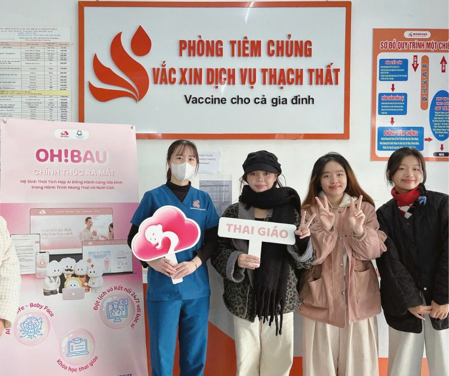 Các quầy trải nghiệm, giới thiệu thông tin dự án được đặt tại các bệnh viện, phòng khám. image007.png