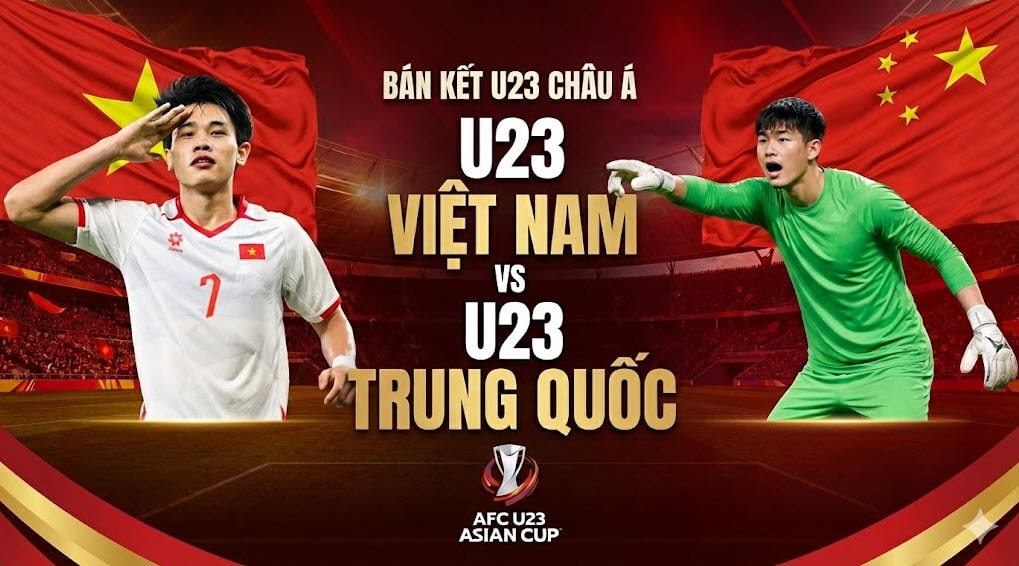 U23 Việt Nam vs U23 Trung Quốc