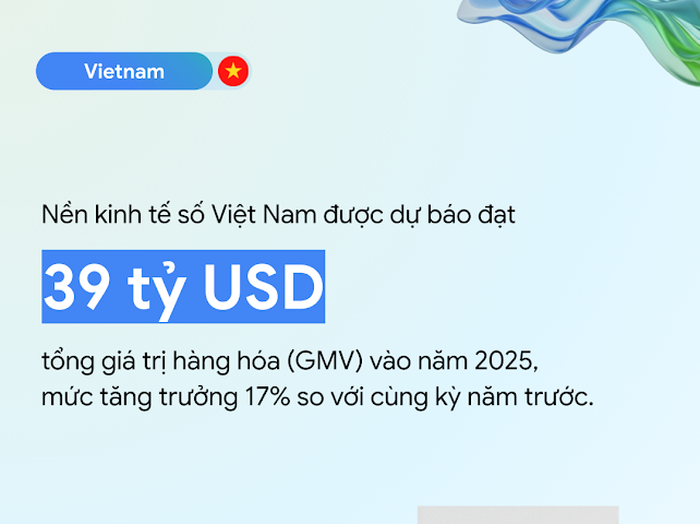 Báo cáo thường niên kinh tế số khu vực Đông Nam Á dự báo nền kinh tế số Việt Nam đạt 39 tỷ USD năm 2025. Ảnh: Google