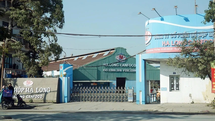 Trụ sở của Công ty Cổ phần Đồ hộp Hạ Long