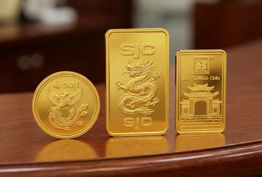 Giá vàng SJC, BTCM, DOJI hôm nay - Ảnh minh họa