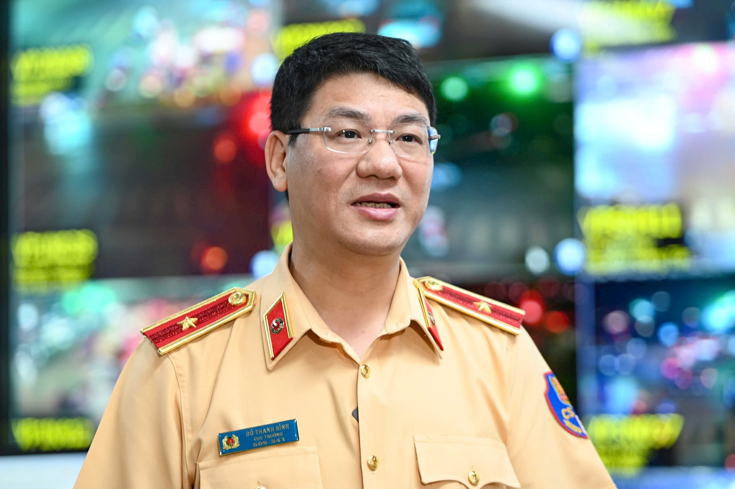 Thiếu tướng Đỗ Thanh Bình – Cục trưởng Cục Cảnh sát giao thông.