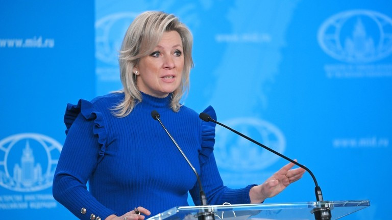Người phát ngôn Bộ Ngoại giao Nga Maria Zakharova.