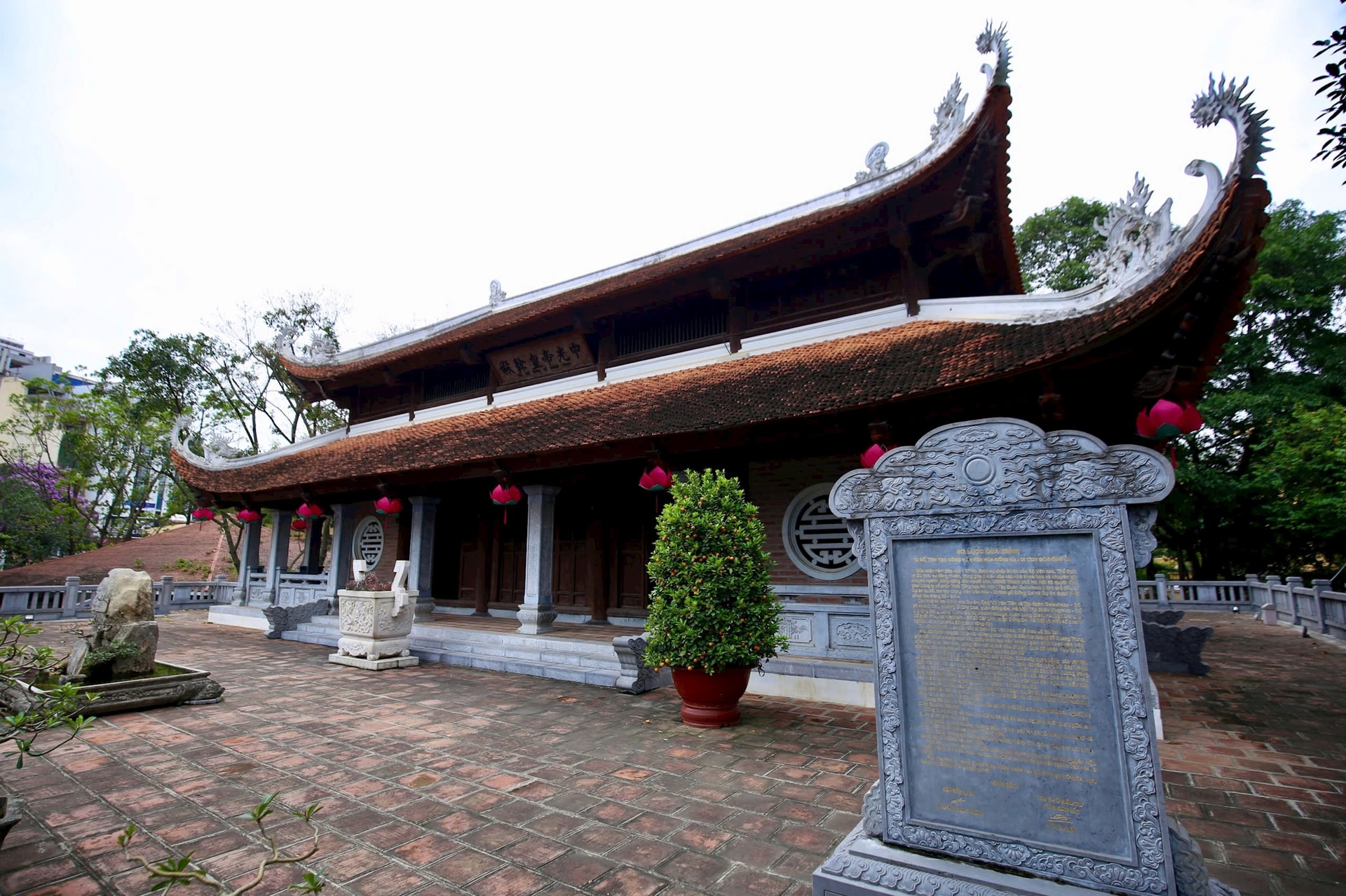 Đền thờ Vua Quang Trung. Ảnh: HT