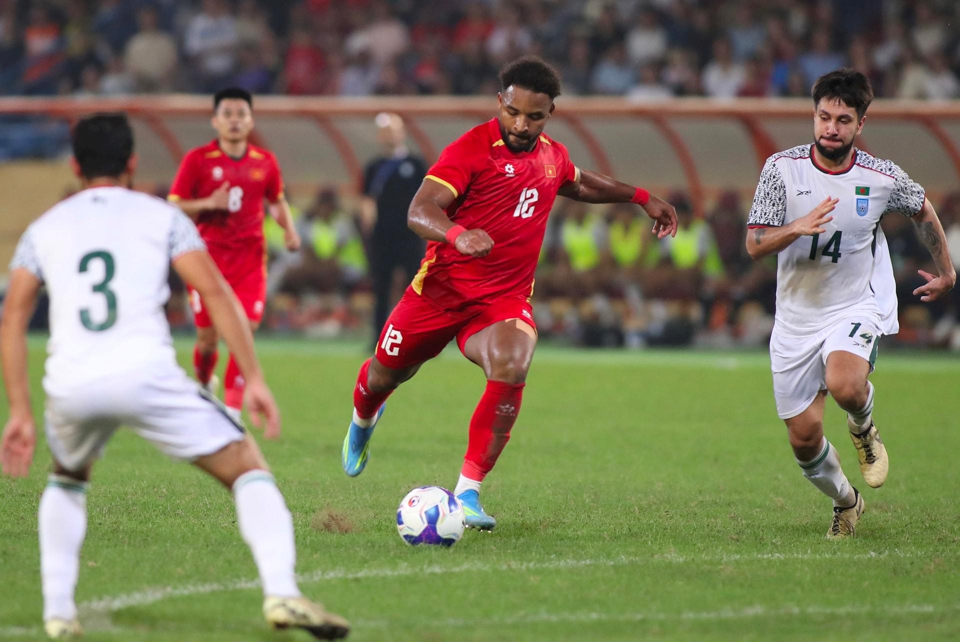 Đáng tiếc, Xuân Son không thể ghi được bàn thắng và bỏ lỡ những cơ hội nguy hiểm. Ảnh: Ngọc Tú