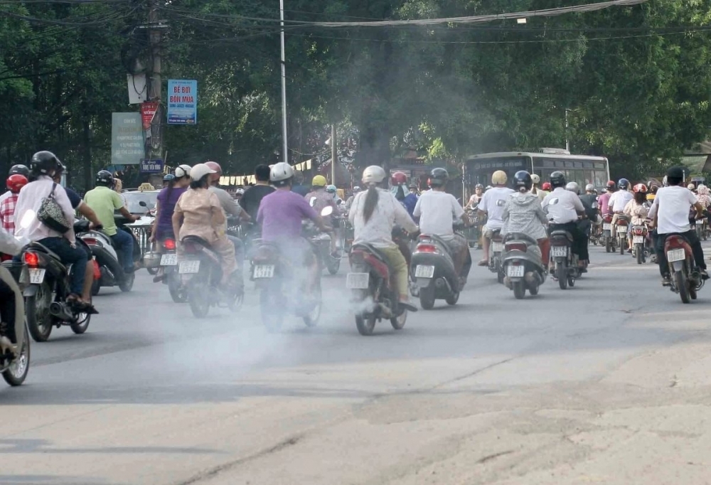 Từ ngày 1/1/2027, Hà Nội và Thành phố Hồ Chí Minh sẽ kiểm định khí thải xe mô tô, xe gắn máy
