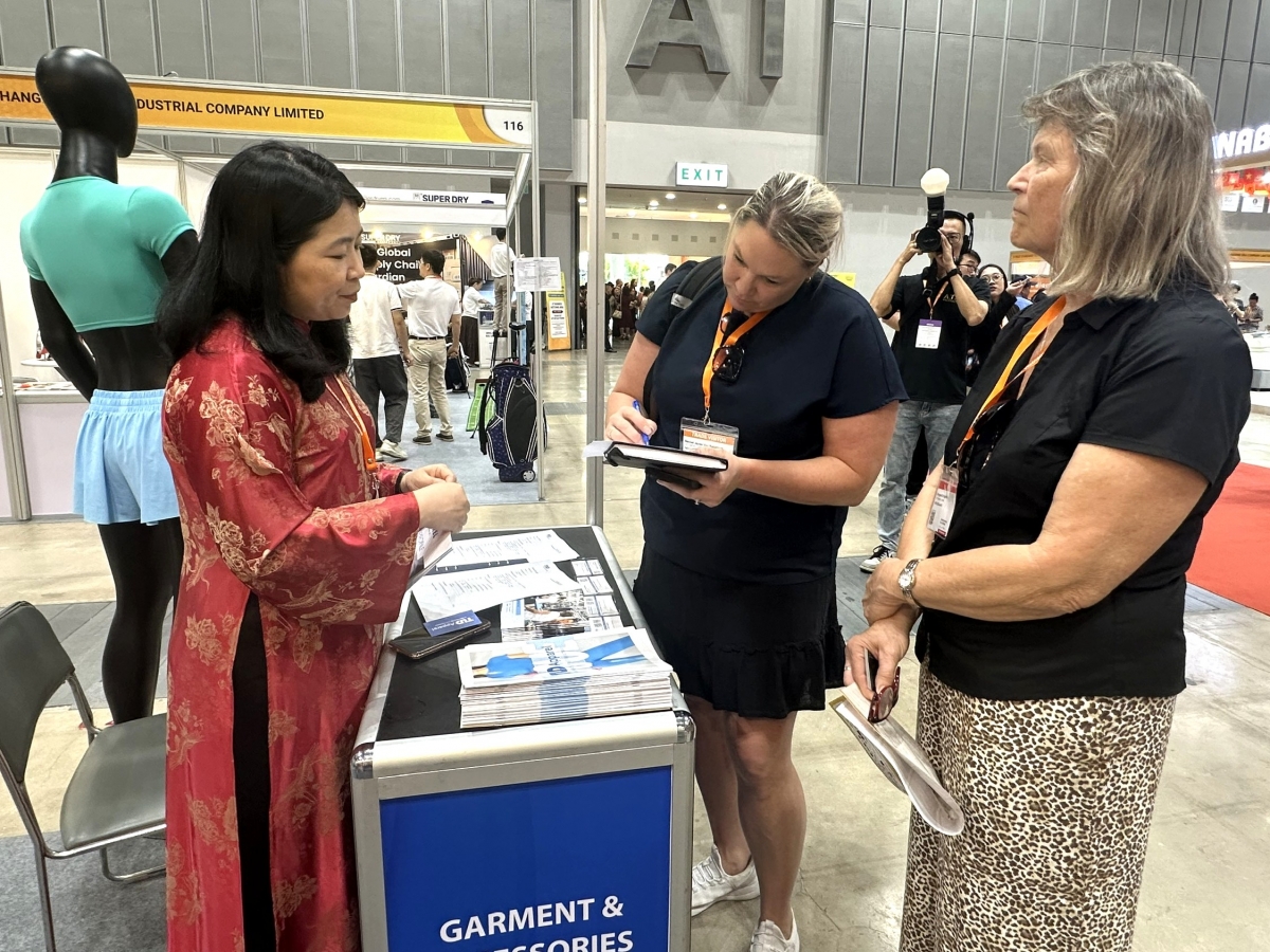 Nhà mua hàng quốc tế. Ảnh: T.H