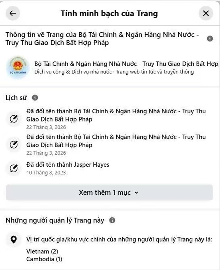 Cảnh báo thủ đoạn giả mạo Bộ Tài chính để lừa “thu hồi tiền bị chiếm đoạt”