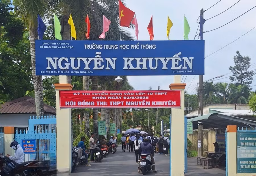 Kỳ thi tuyển sinh vào lớp 10 năm học 2025 - 2026 ở An Giang.