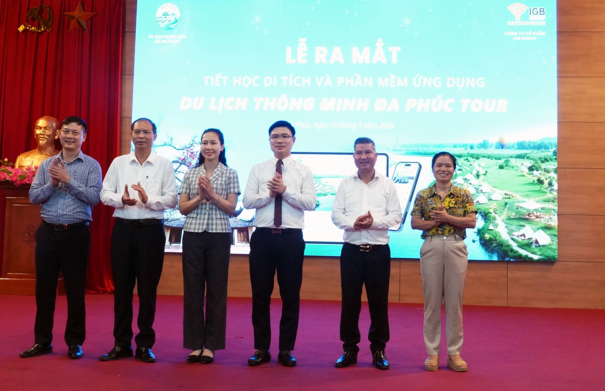 Xã Đa Phúc ra mẳt phần mềm ứng dụng