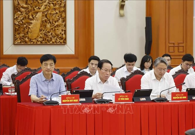 Các đại biểu tham dự. Ảnh: Thống Nhất/TTXVN Các đại biểu tham dự. Ảnh: Thống Nhất/TTXVN
