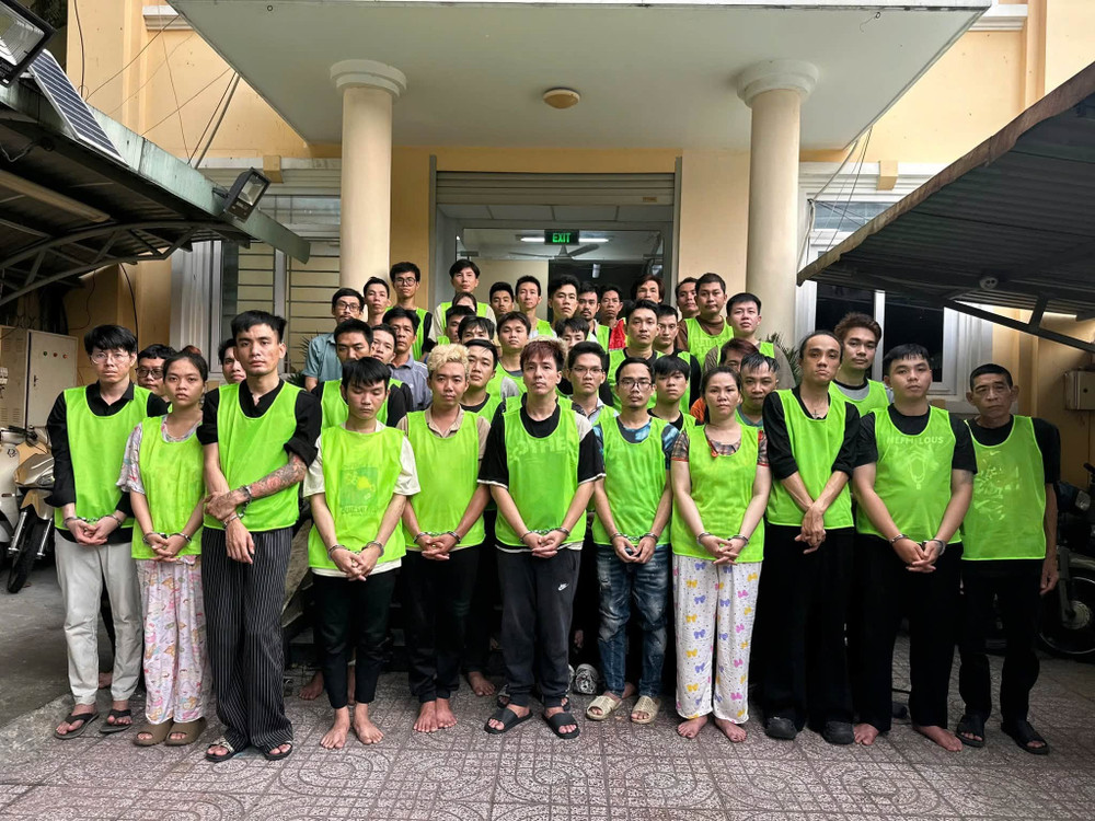 Các đối tượng bị bắt trong vụ án. Ảnh CACC 736142263-122138588469061629-2791806979586671030-n.jpg