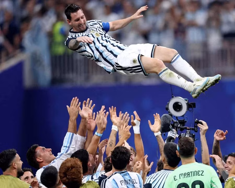 Argentina không được đánh giá cao nhất về khả năng vô địch World Cup 2026. Ảnh: Reuters. messi.jpg