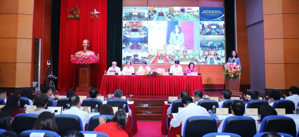 Toàn cảnh Hội nghị. Ảnh: Bộ VHTT&DL 1thanh2.jpg