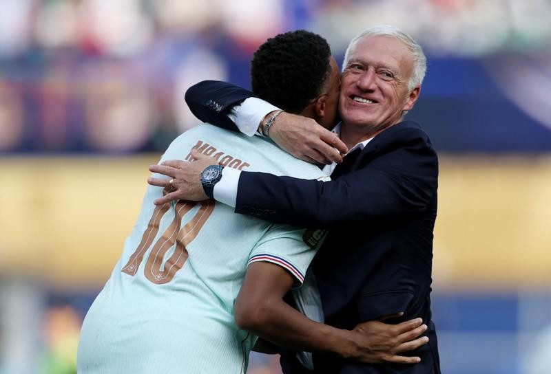 Pháp lập kỳ tích lần thứ 3 liên tiếp vào bán kết World Cup. Ảnh: FIFA france-v-morocco-quarter-final-fifa-world-cup-2026.jpg