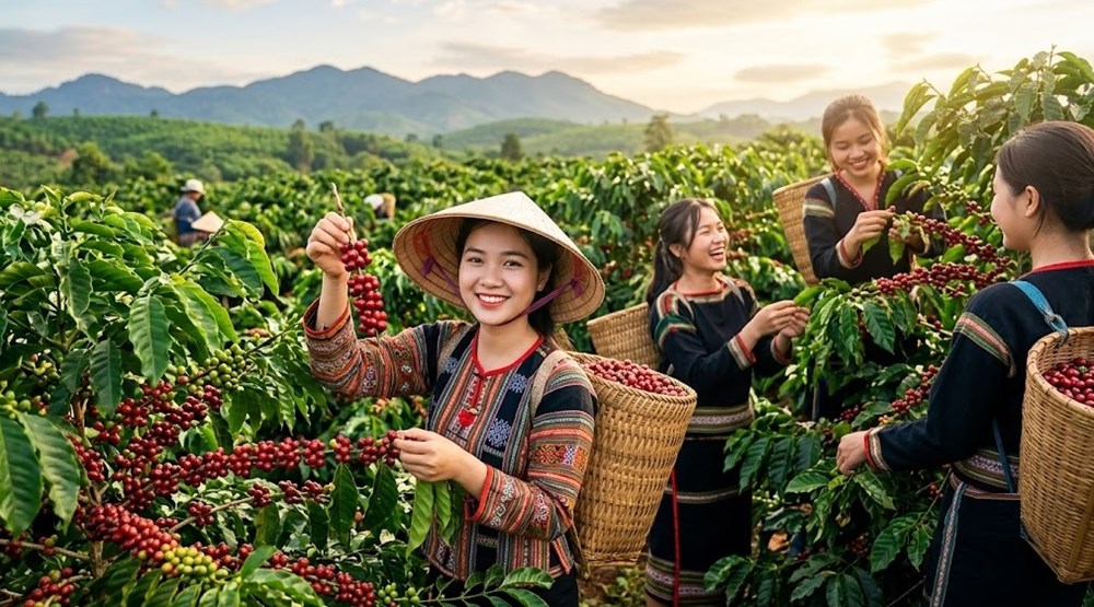 Giá cà phê hôm nay 29.7.2026 tăng tiếp, cao nhất 96.600 đồng/kg - ảnh 1