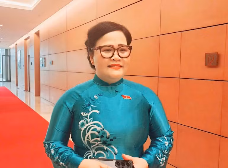 Đại biểu Quốc hội Nguyễn Thị Sửu (ảnh HV). 91.png