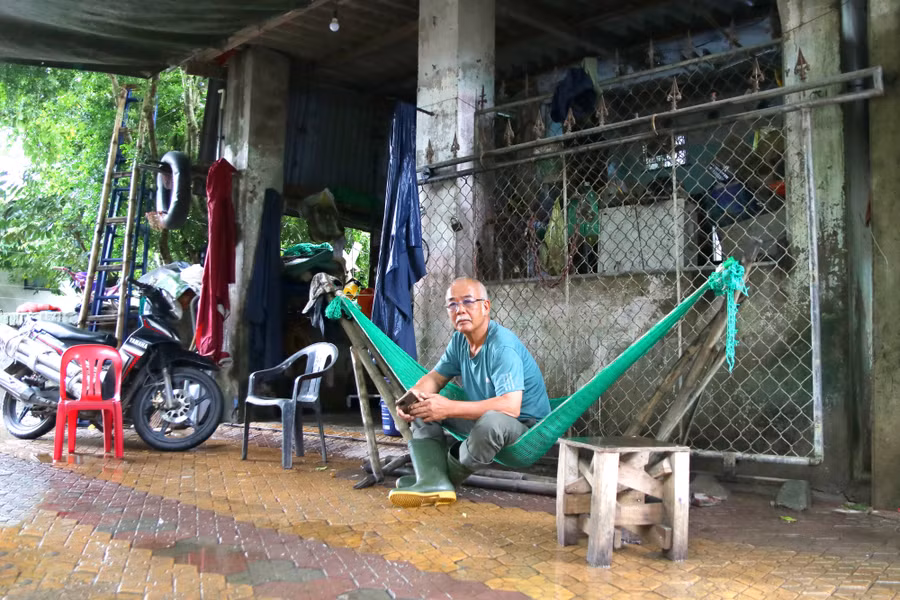 Người dân nơi đây phải sống trong những căn nhà cấp 4 xuống cấp. (Ảnh: Phạm Tâm) tai-dinh-cu-nghe-an-anh3-1.jpg