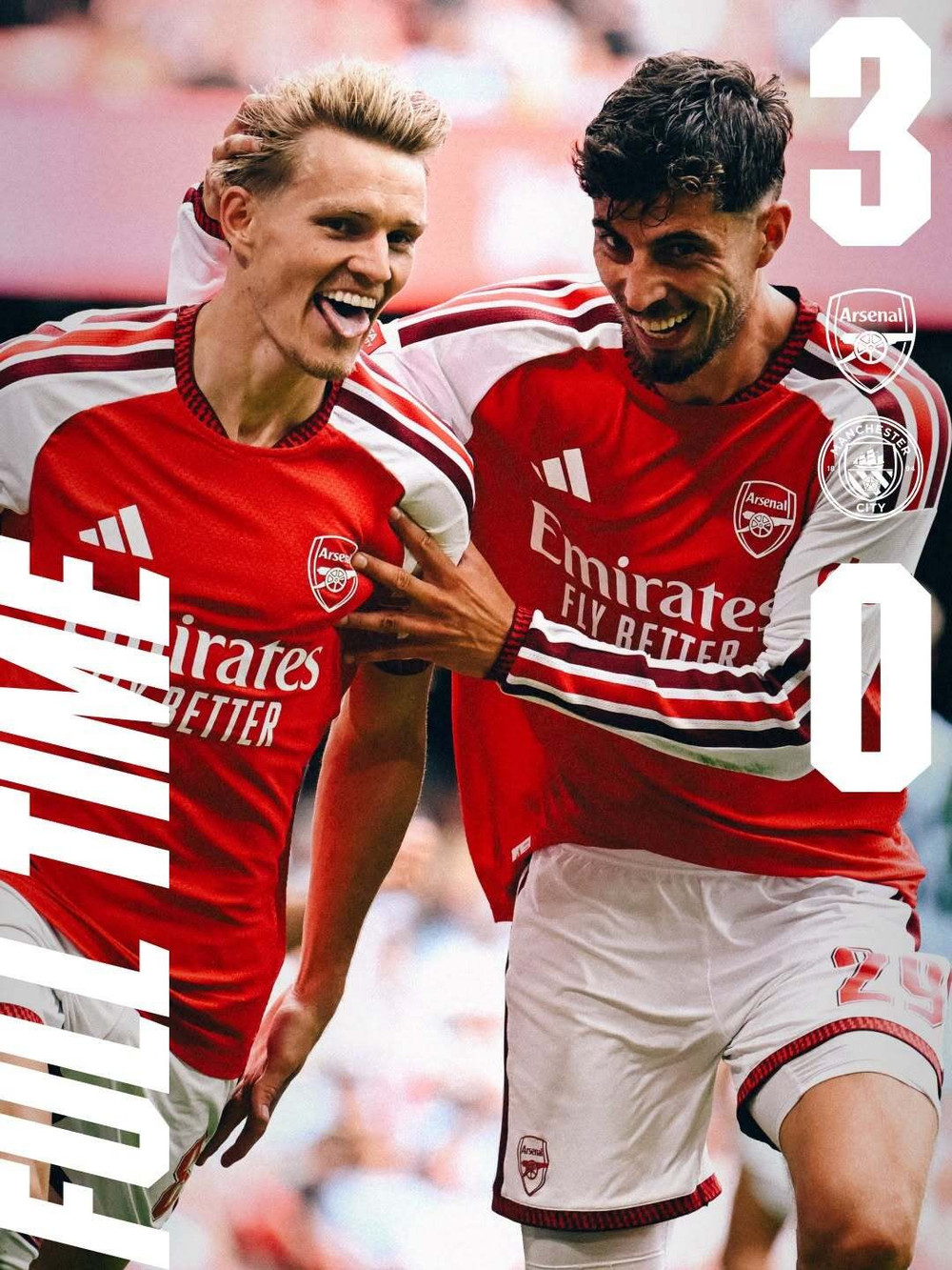 Arsenal đè bẹp Manchester City ở Siêu Cúp Anh 2026 để đăng quang. Ảnh: Arsenal 774175000-1582908553508569-4245075732418425215-n.jpg