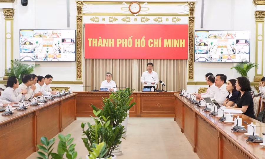 Các đại biểu tham dự hội nghị tại điểm cầu TPHCM. nguyen-manh-cuong-1.jpg