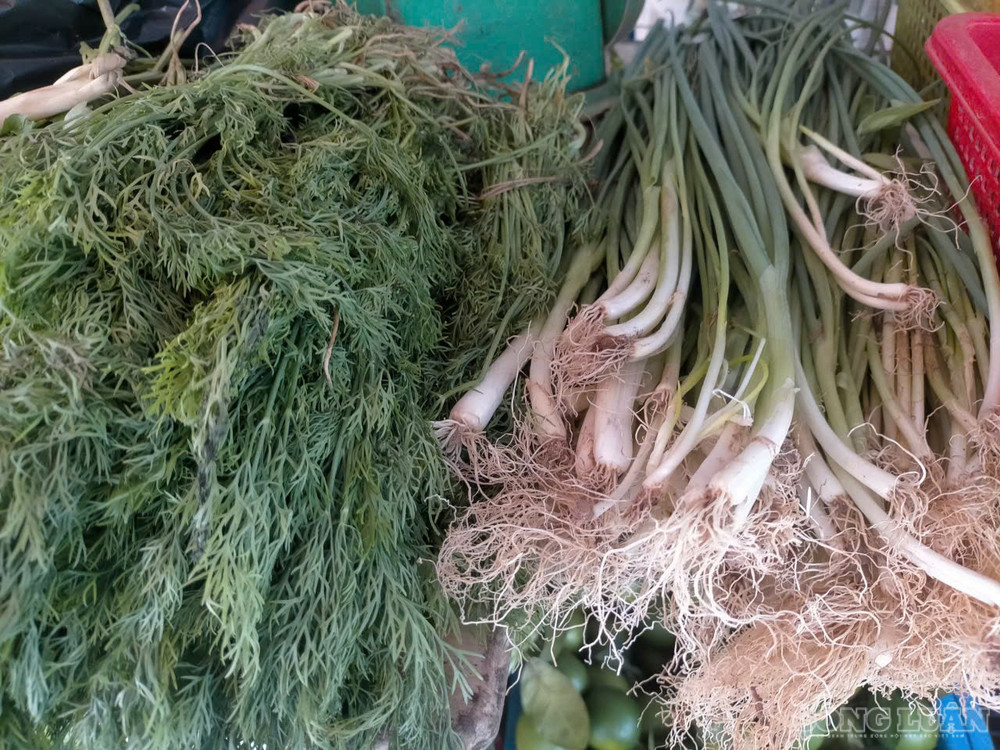Cụ thể, hành lá có giá nhập từ 50.000-70.000 đồng/kg tùy loại xấu, đẹp, trong khi trước đây khoảng 17.000 đồng/kg. Rau thì là có giá nhập khoảng 150.000 đồng/kg, trước đây 40.000 đồng/kg, tăng hơn 3 lần. Húng quế hiện có giá 120.000 đồng/kg, trước đây 40.000 đồng/kg. clo_br_z8246455254008-a1f45db2fe4979b9042deaa2357631b9.jpg