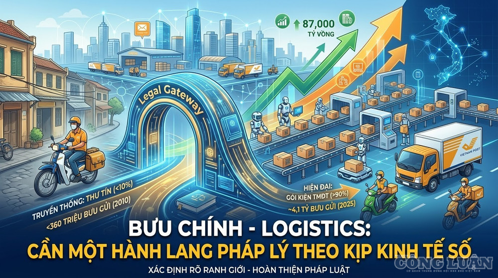 Bưu chính - Logistics cần một hành lang pháp lý theo kịp nhịp đập kinh tế số - Ảnh: Phùng Thọ. clo_br_1000059703.jpg