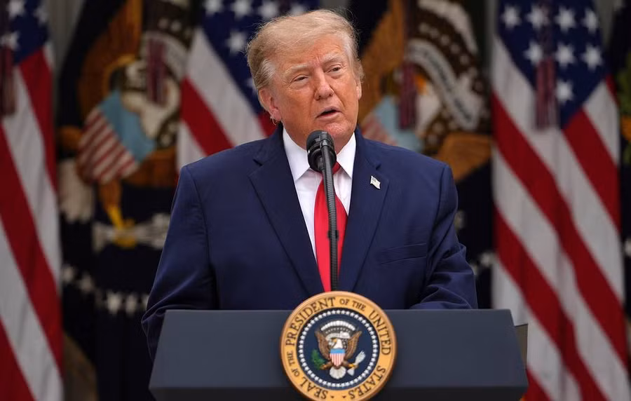 Tổng thống Mỹ Donald Trump.