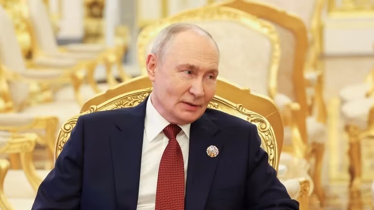 Tổng thống Nga Vladimir Putin.