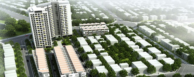 Phối cảnh Khu đô thị Đại Kim